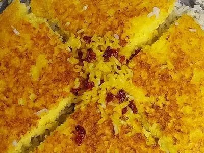 طرز تهیه ته‌دیگ ته‌چینیِ لذیذ به روش مجلسی 