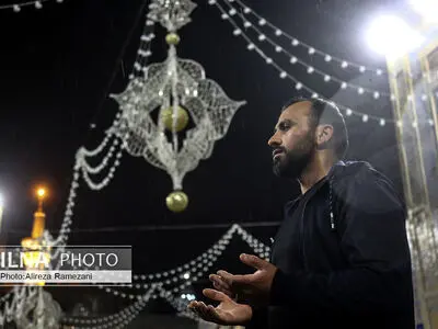 مراسم احیای شب بیست و یکم ماه مبارک رمضان در حرم مطهر رضوی