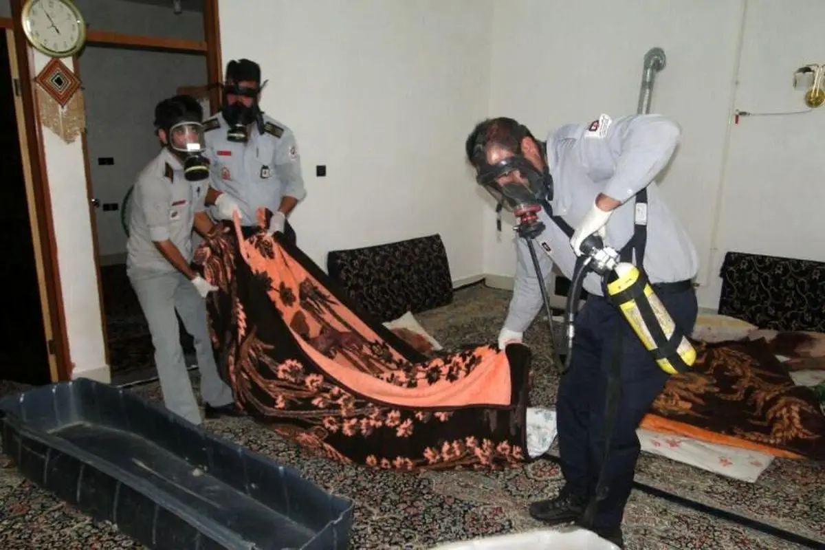 زوج مهابادی بر اثر گاز گرفتگی جان خود را از دست دادند