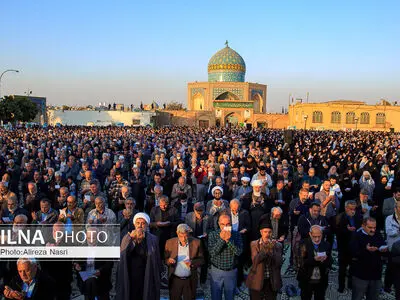 اقامه نماز باران در قزوین 