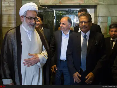 دیدار حجت‌الاسلام محمد جواد منتظری با داتوسری افندی بن‌علی دادستان کل کشور مالزی