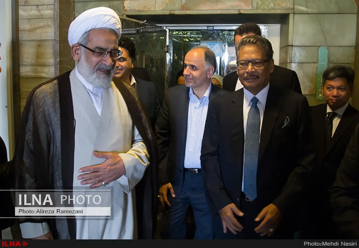 دیدار حجتالاسلام منتظری با دادستان مالزی +تصاویر