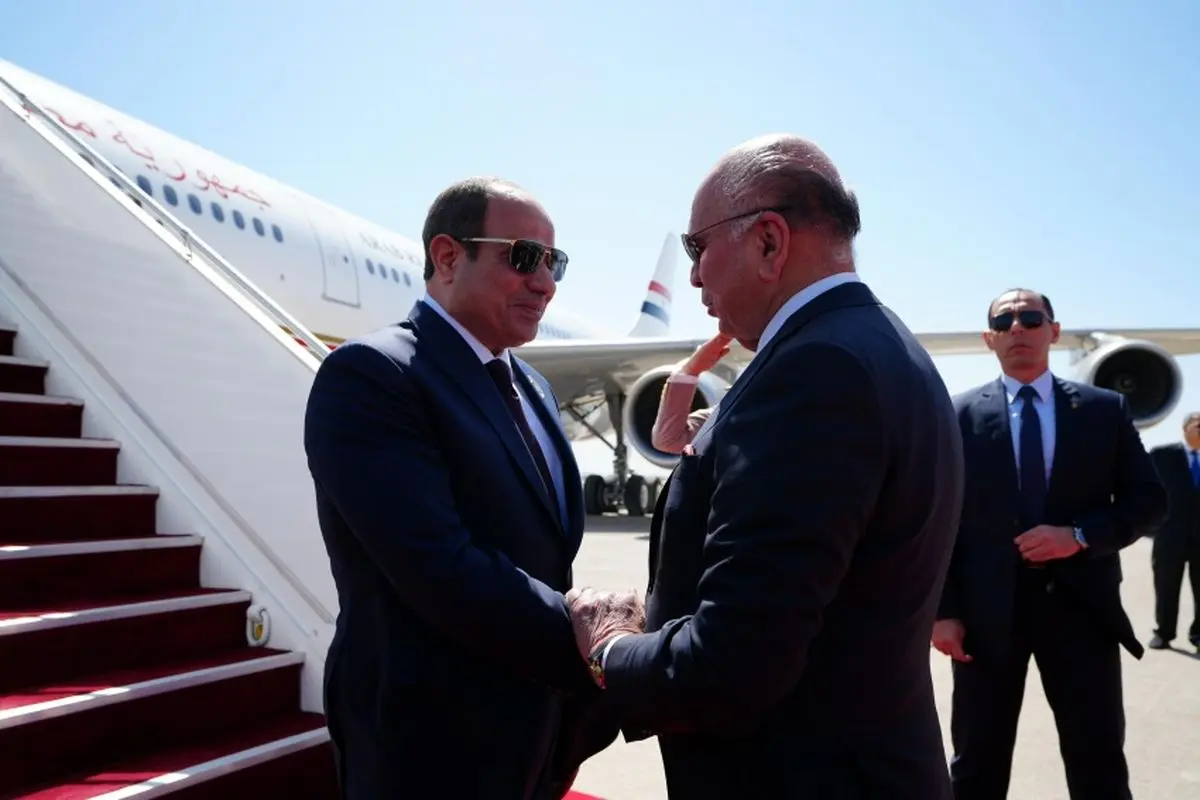 السیسی وارد بغداد شد