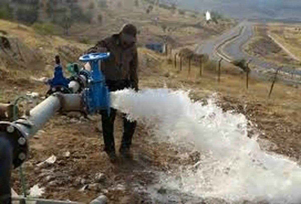 بهره مندی 2 روستای اسدآباد از آب اشامیدنی با کمک خیران