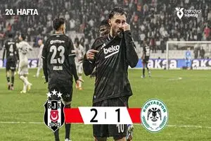 ویدئو: خلاصه بازی بشیکتاش 2-1 کنیااسپور