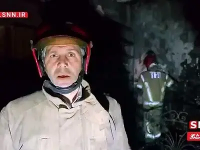 نجات یافتن ۱۰ نفر در آتش‌سوزی ساختمان ۹ طبقه خیابان ولیعصر + فیلم