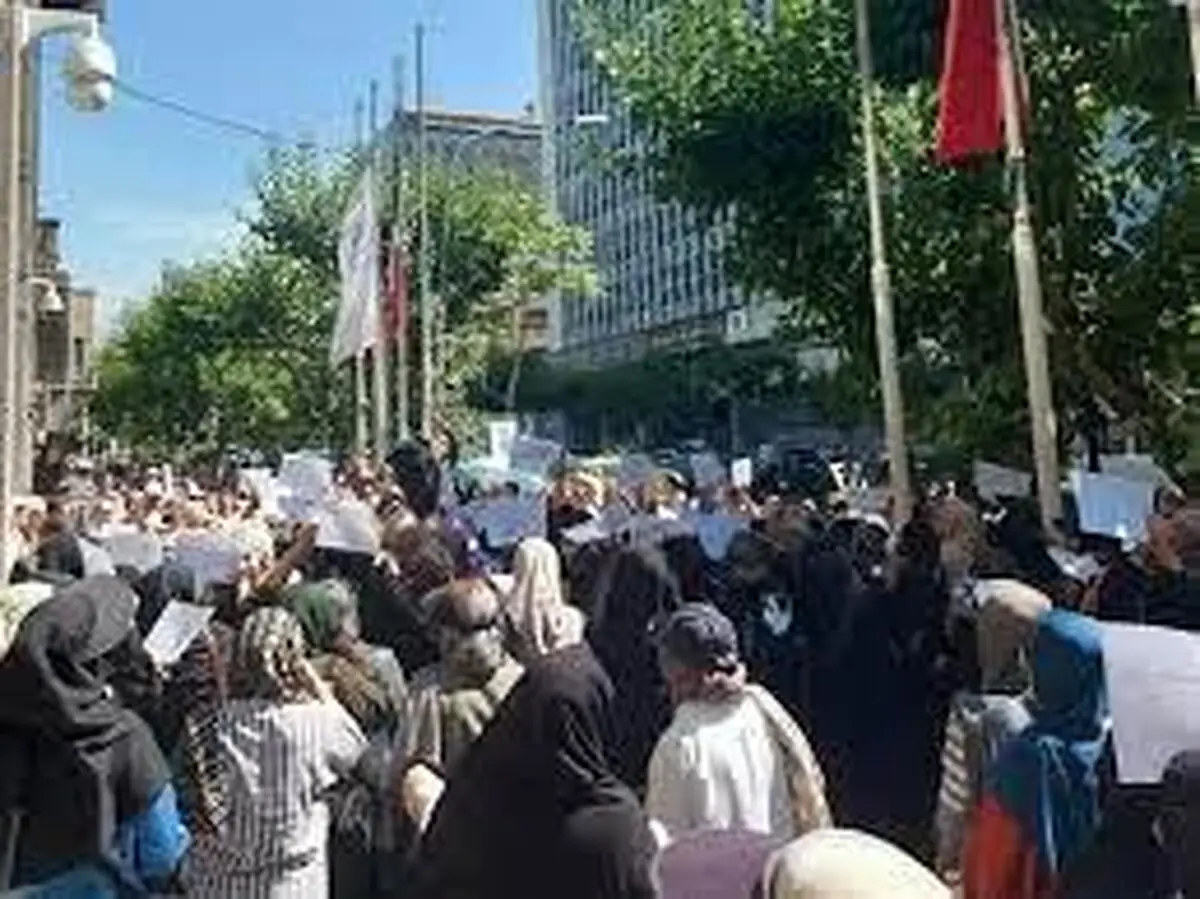 تجمع بازنشستگان فرهنگی ۱۴۰۳ برای دریافت معوقات