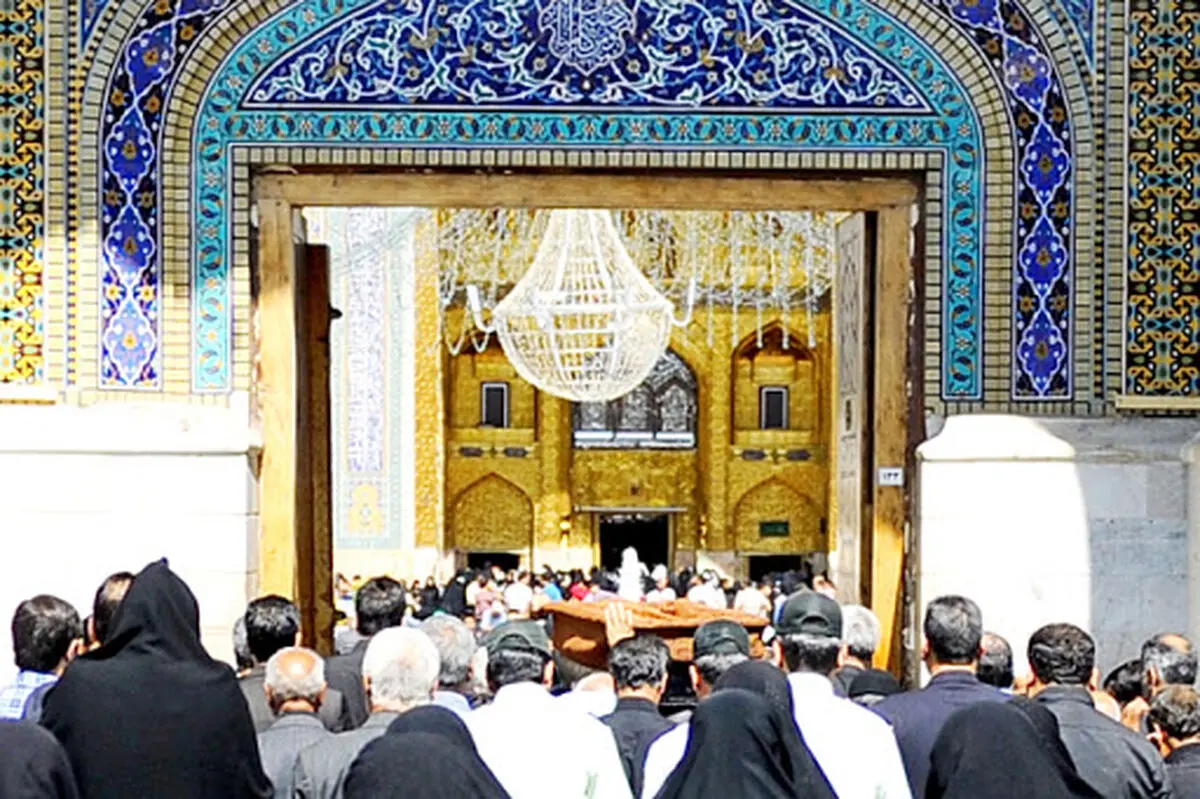 طواف متوفیان در حرم مطهر رضوی ممنوع شد