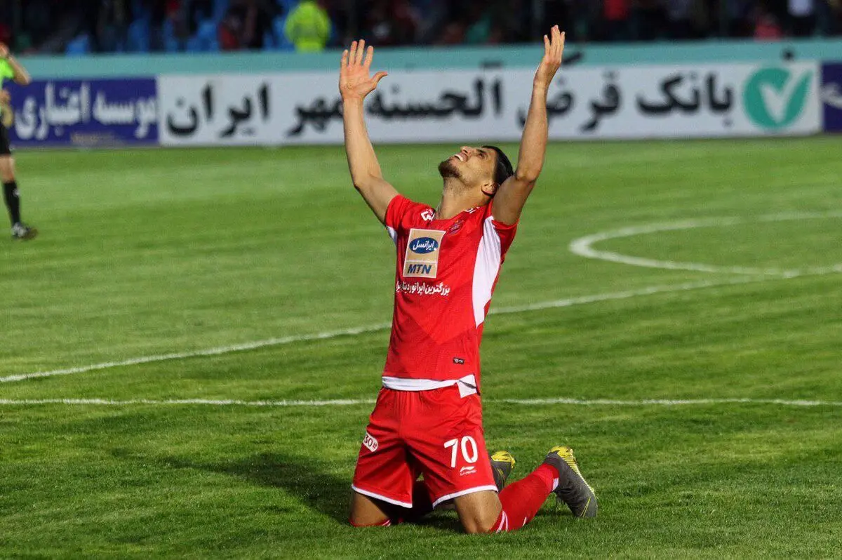 گل دوم پرسپولیس برابر پیکان (ویدیو)