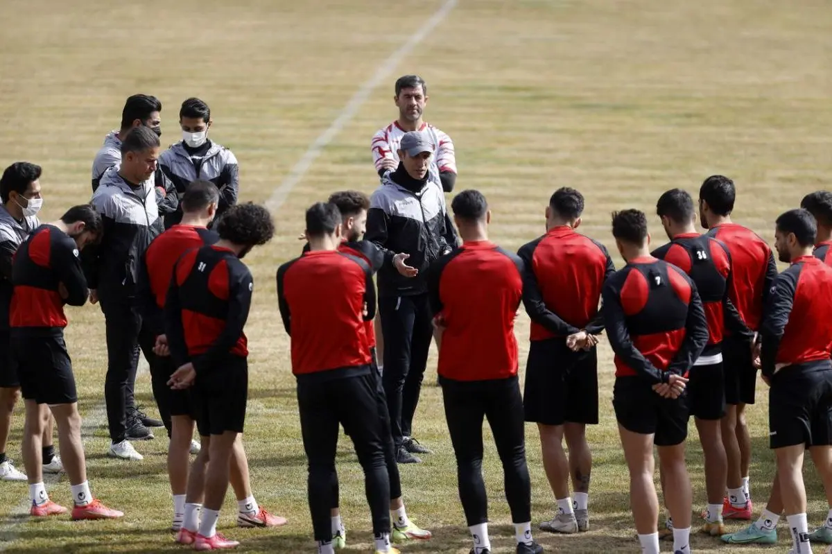 گزارش تصویری: نخستین حضور پرسپولیسی‌ها در زمین تهرانسر 