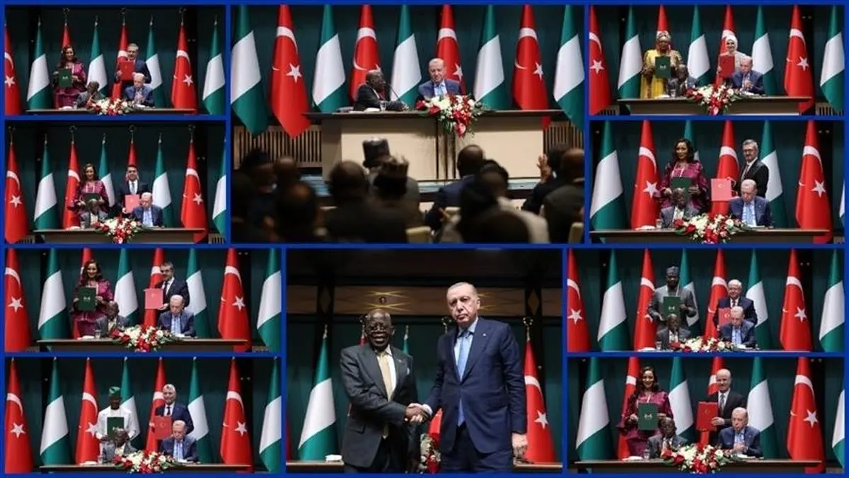 ترکیه و نیجریه ۹ توافقنامه و تفاهم‌نامه امضا کردند