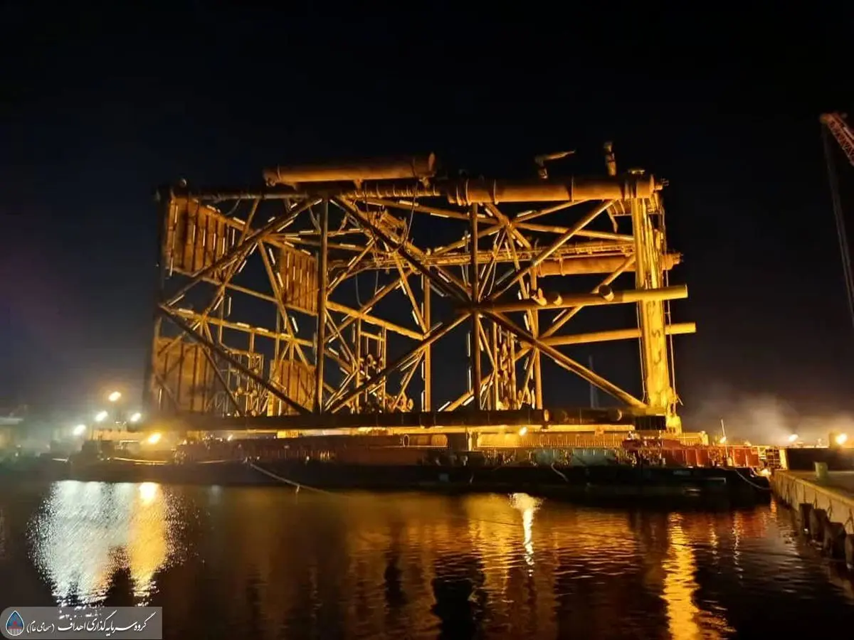 عملیات بارگیری جکت پروژه فرزاد B با موفقیت انجام شد