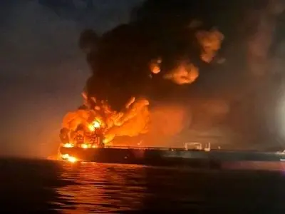 حمله به نفتکش «ناوگان سایه» روسیه در دریای مدیترانه