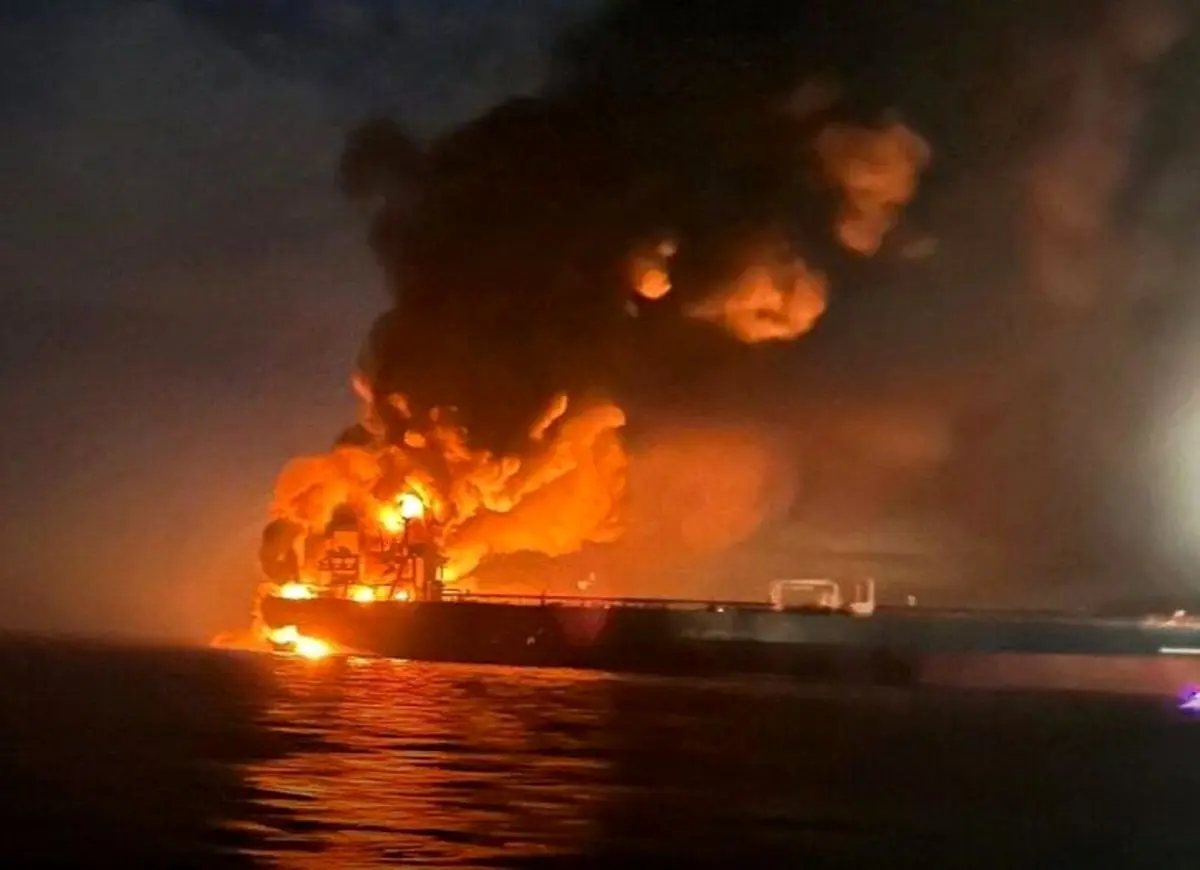 حمله به نفتکش «ناوگان سایه» روسیه در دریای مدیترانه