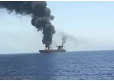 اصابت پهپاد ناشناس به یک فروند لنج در محدوده شهرستان سیریک/ سه نفر زخمی شدند