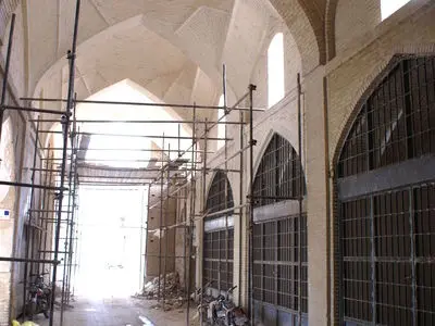 بازار حسن آباد به بازار بزرگ اصفهان متصل می شود/ احیای سقف و دهانه های بازار حسن آباد