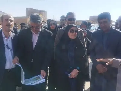 بازدید وزیر راه و شهرسازی از محلات هدف بازآفرینی شهرستان خاش