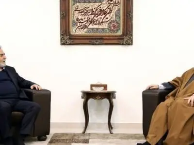 دیدار زیاد النخاله و حسن نصرالله در بیروت