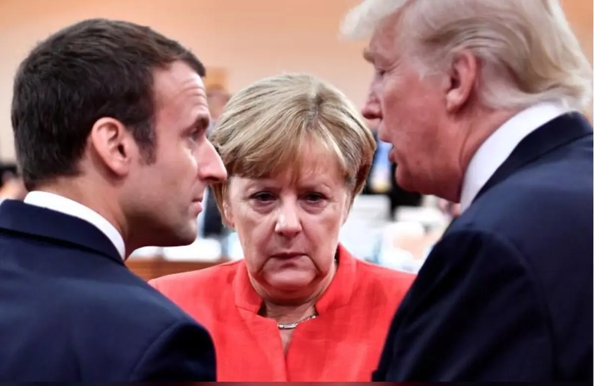 Merkel could join Macron in Davos for epic clash with Trump