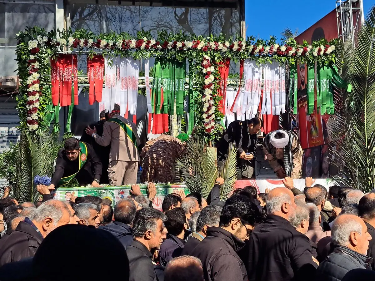 وداع باشکوه با ۴ شهید اقتدار در قلب دیار علویان