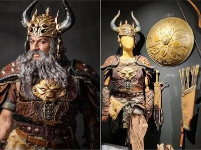 لباس رزم رستم در گالری ثالث نمایش داده شد