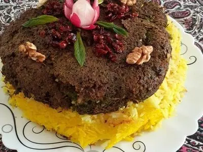 طرز تهیه ته چین کوکو سبزی؛ خوشمزه و متفاوت 