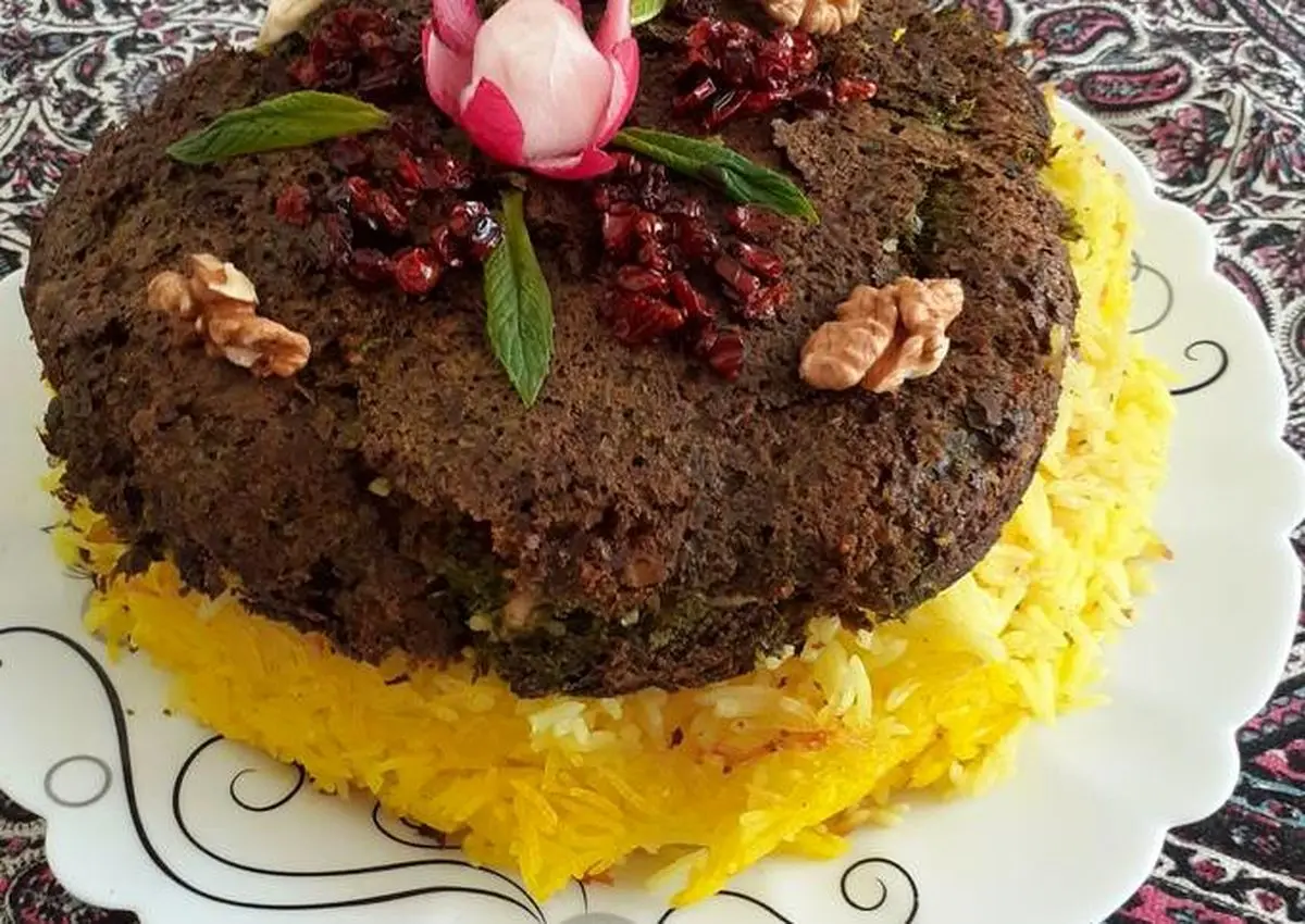 طرز تهیه ته چین کوکو سبزی؛ خوشمزه و متفاوت 