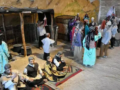 یکصد هزار سال تاریخ زندگی بشر در موزه جدید مردم شناسی فلک الافلاک 