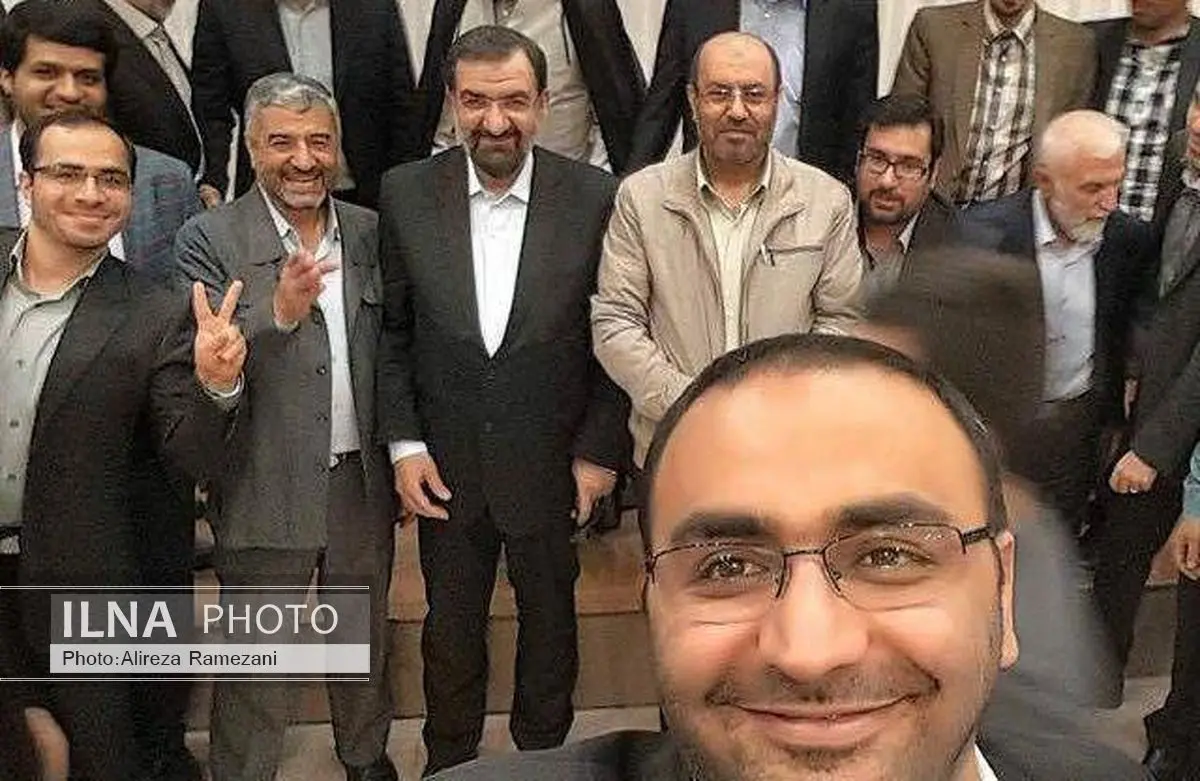 سلفی جالب سردار جعفری و محسن رضایی و سردار دهقان+عکس