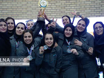 اختتامیه هشتمین المپیاد ورزشی بانوان کارگر