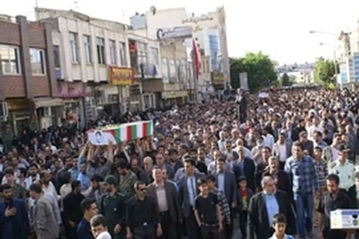 پیکر پاک دو شهید گمنام کاشانی تشییع شد