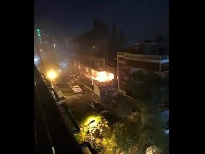 قتلى وجرحى بعدوان استهدف مبنى مدنیا فی دمشق
