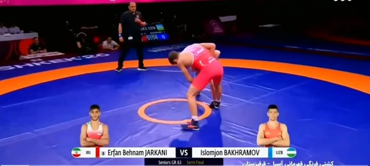 ویدئو: صعود جرکانی به فینال وزن 63 کیلوگرم