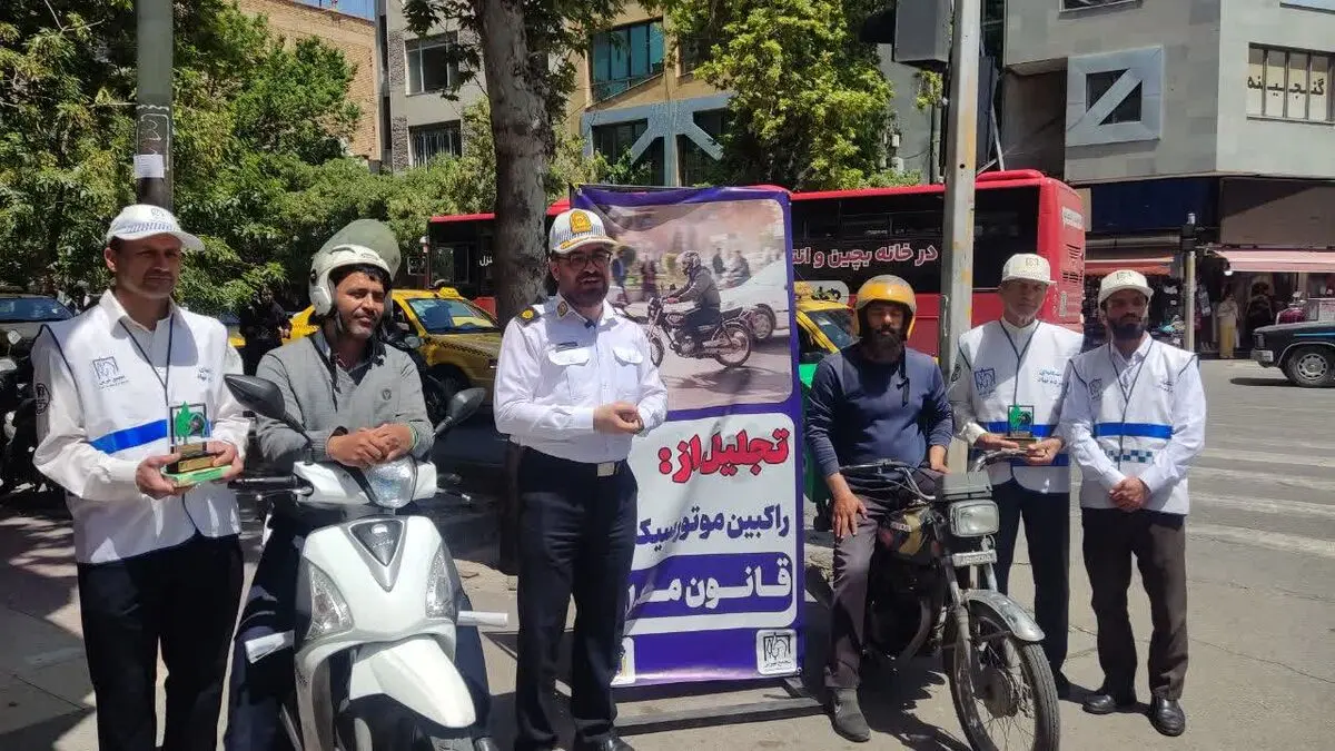 کمتر از ۴۰ درصد موتورسواران از کلاه ایمنی استفاده می‌کنند/ ۵۰ درصد تصادفات جرحی و فوتی فارس مربوط به موتورسیکلت‌سواران است