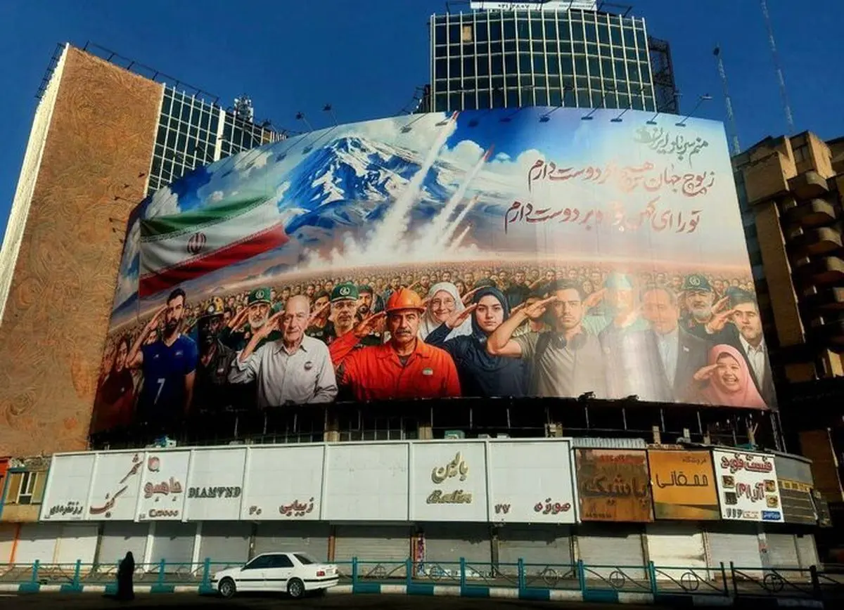 جدیدترین دیوارنگاره میدان ولیعصر (عج) رونمایی شد
