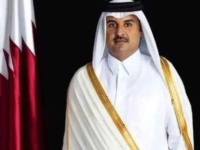 نامه امیر قطر به رئیس دولت امارات