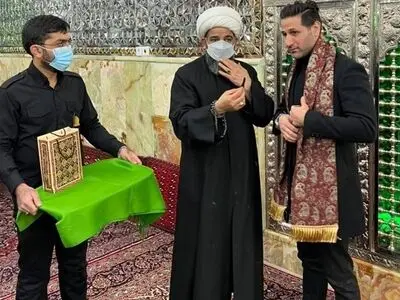 دروازه‌بان پیشین تیم ملی فوتسال خادم حرم امامزاده صالح (ع) شد
