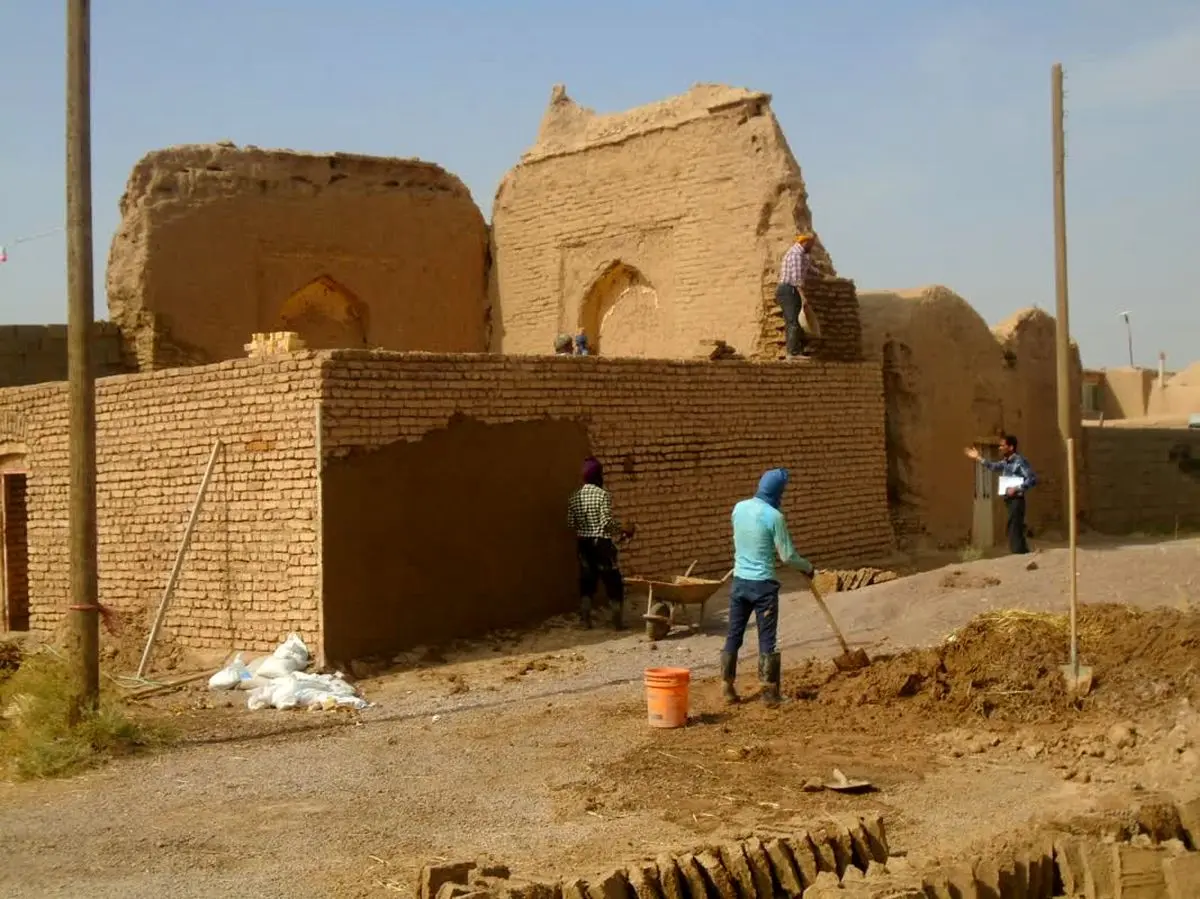 آغاز مرمت اضطراری یک بنای تاریخی در شهرستان خواف