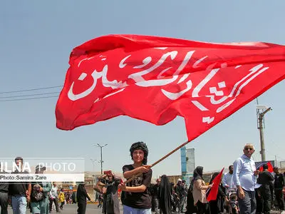 پیاده روی جاماندگان اربعین در شیراز