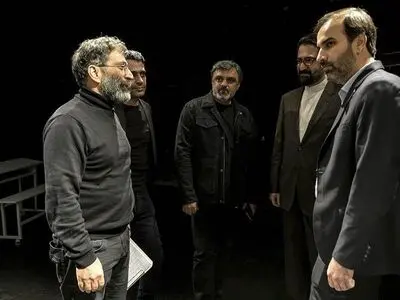 بازدید معاون هنری وزیر ارشاد از تئاتر شهر