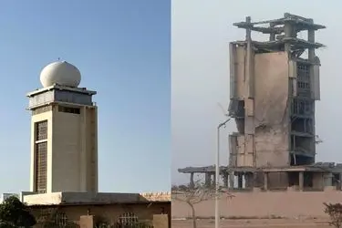 اصابت مجدد پرتابه‌های دشمن به تأسیسات هواشناسی استان بوشهر