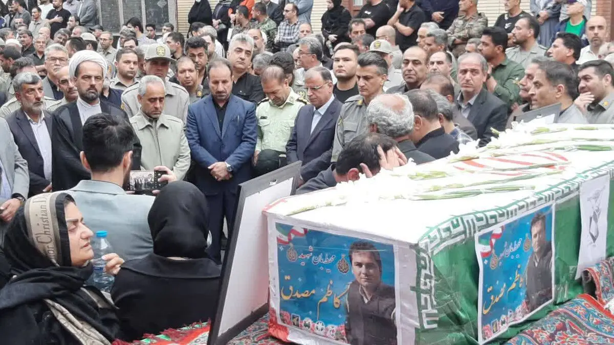 شهید محیط‌بان گلستانی تشیع شد