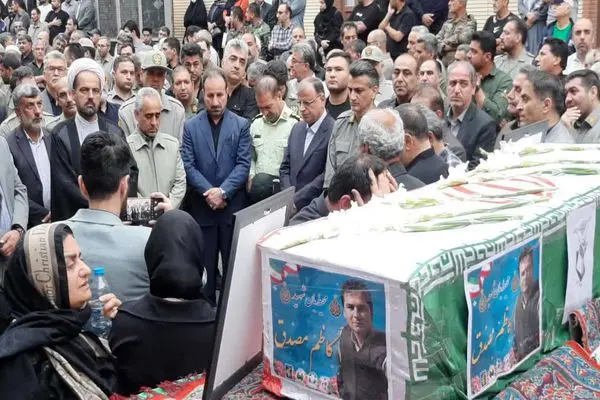 شهید محیط‌بان گلستانی تشیع شد