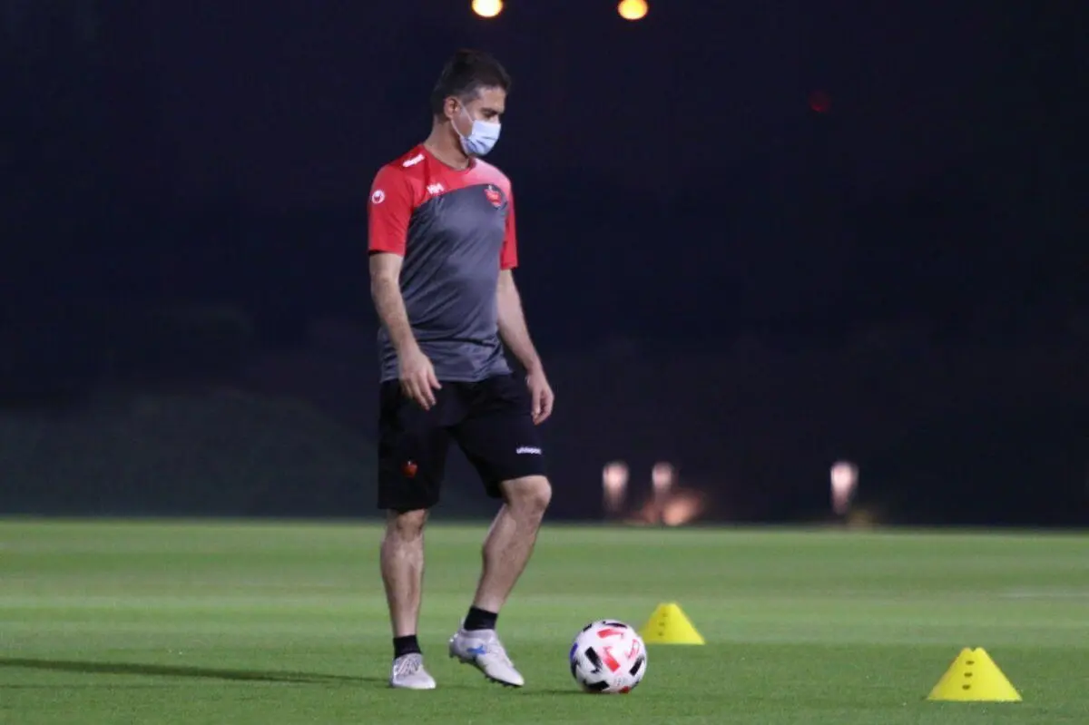 تصاویری از تمرین عصر امروز پرسپولیس