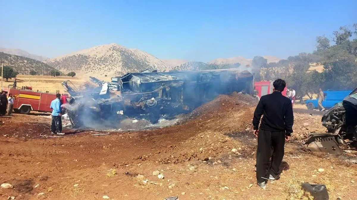 بر اثر تصادف در جاده ثلاث باباجانی دو نفر کشته و یک نفر زخمی شد