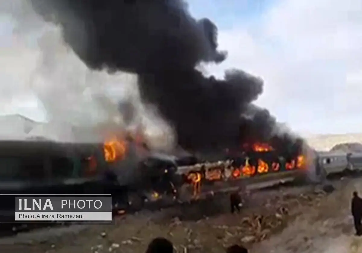 تعداد مصدومان حادثه برخورد قطارها رو به افزایش است