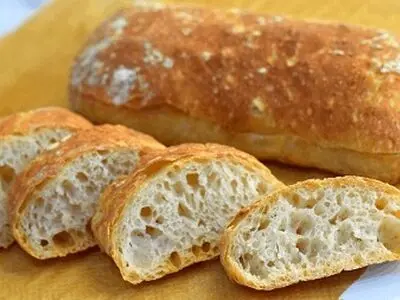دستور تهیه نان چاباتا ؛ نان حجیم و خوشمزه 