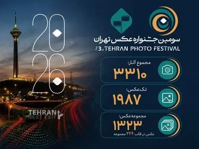 ۳۳۱۰ اثر به سومین جشنواره عکس «تهران» ارسال شد