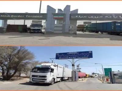 حجم مبادلات اقتصادی از پایانه‌های مرزی شمال سیستان و بلوچستان از ۲ میلیون و ۵۰۰ هزار تن عبور کرد