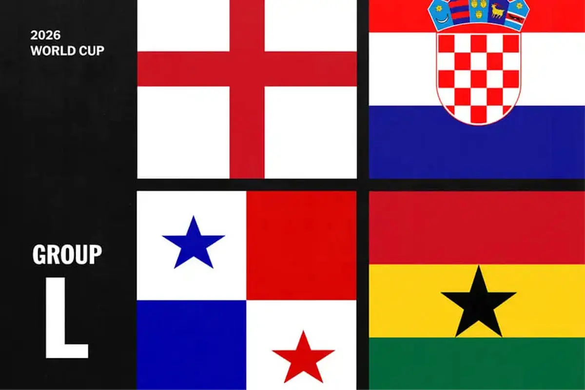معرفی گروه L جام جهانی ۲۰۲۶: انگلیس، کرواسی، غنا و پاناما